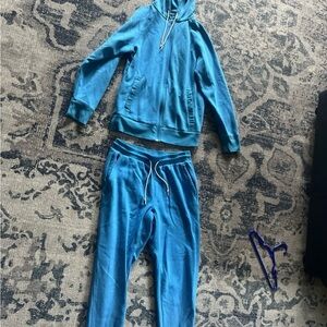 Blue Kids Tracksuit Set